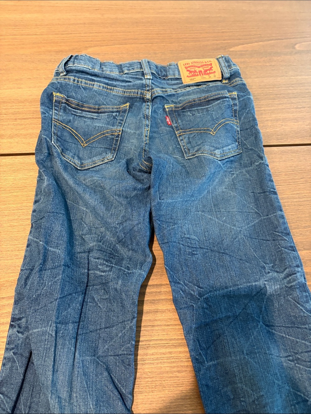 Levi's Kids Blue Denim Jeans with Signature Patch